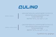 QULINO FONT SANS SERIF, a Sans Serif Font by gagego (Thumbnail 2 of 4)