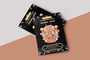 Barber Shop Flyer Template, a Flyer Template by Ultimate Template Shop (Thumbnail 4 of 6)
