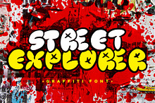 Street Explorer - Graffiti Font