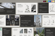 Architecture Presentation Template, a Presentation Template by BrandPacks (Thumbnail 1 of 7)
