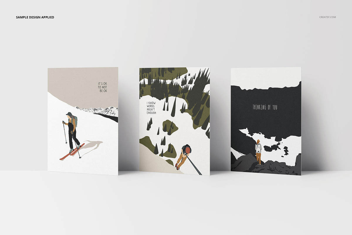 A2 Cards Mockup Set, a Product Mockup by creatsy5 (Photo 9 of 25)
