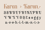 Lazelle Serif with Bold Elegance, a Serif Font by Annivers Type (Thumbnail 8 of 10)