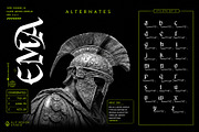 Dark Hermes Typeface, a Blackletter Font by alit design (Thumbnail 15 of 18)