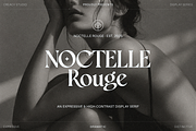 Noctelle Rouge - Display Serif Font, a Serif Font by Creacy Studio (Thumbnail 1 of 10)