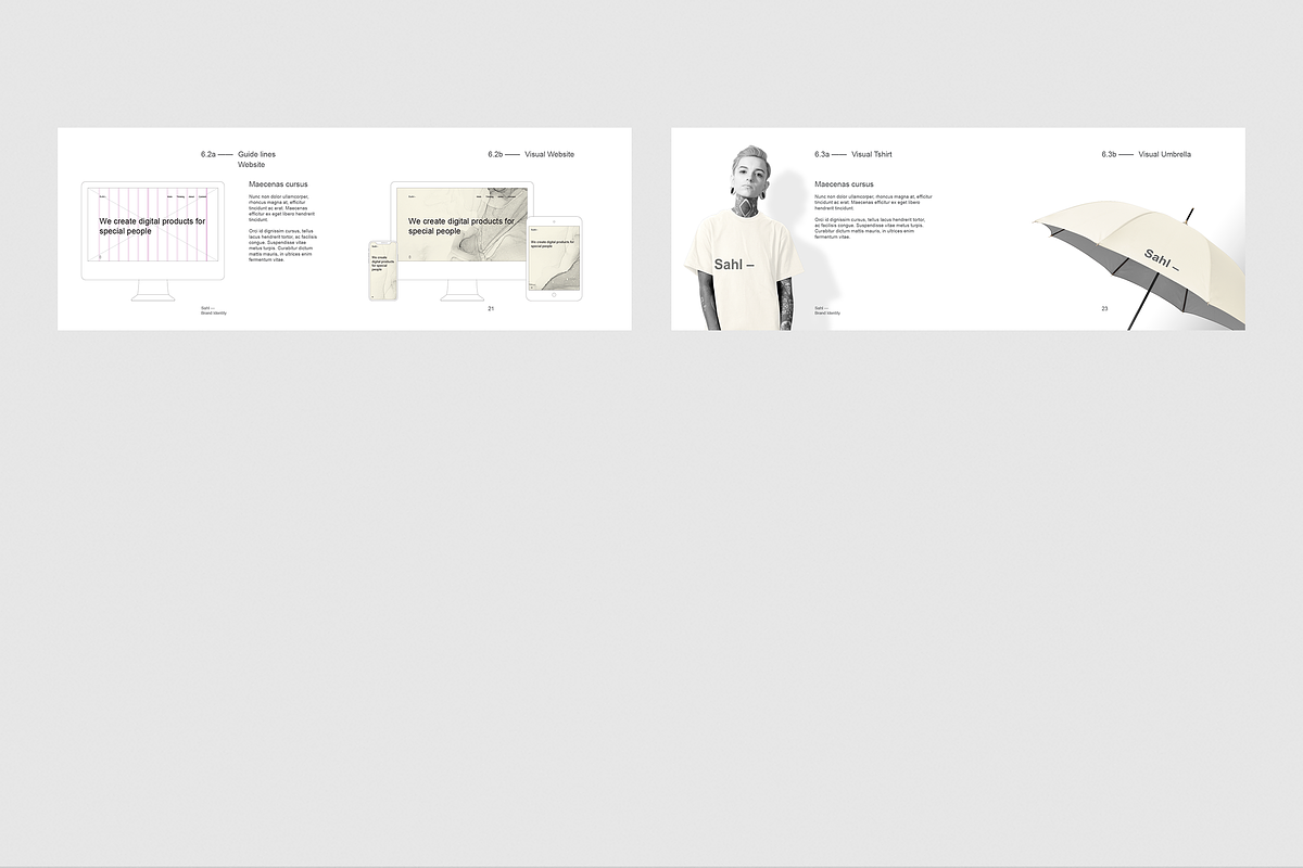 Visual Identity Guidelines, a Brochure Template by BOXKAYU (Photo 10 of 10)