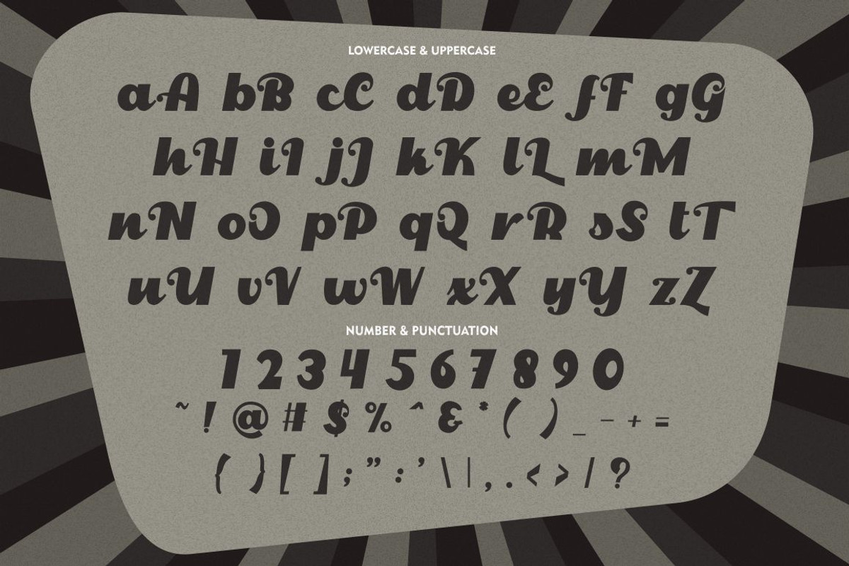 Royal Vintage - Bold Retro Font, a Script Font by PutraCetol Studio (Photo 6 of 12)