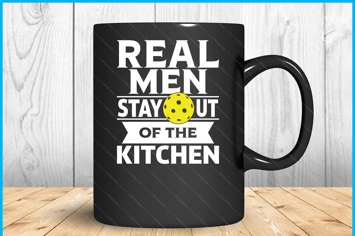 Real Men Play Pickleball SVG, an Object Graphic by Creativeusart (Photo 3 of 4)