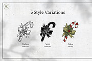 Hand Drawn Christmas Images, a Seasonal Illustration by H&C Drawings & Designs (Thumbnail 2 of 15)