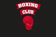 set of emblems boxing, an Illustration by pashigorov (Thumbnail 4 of 4)