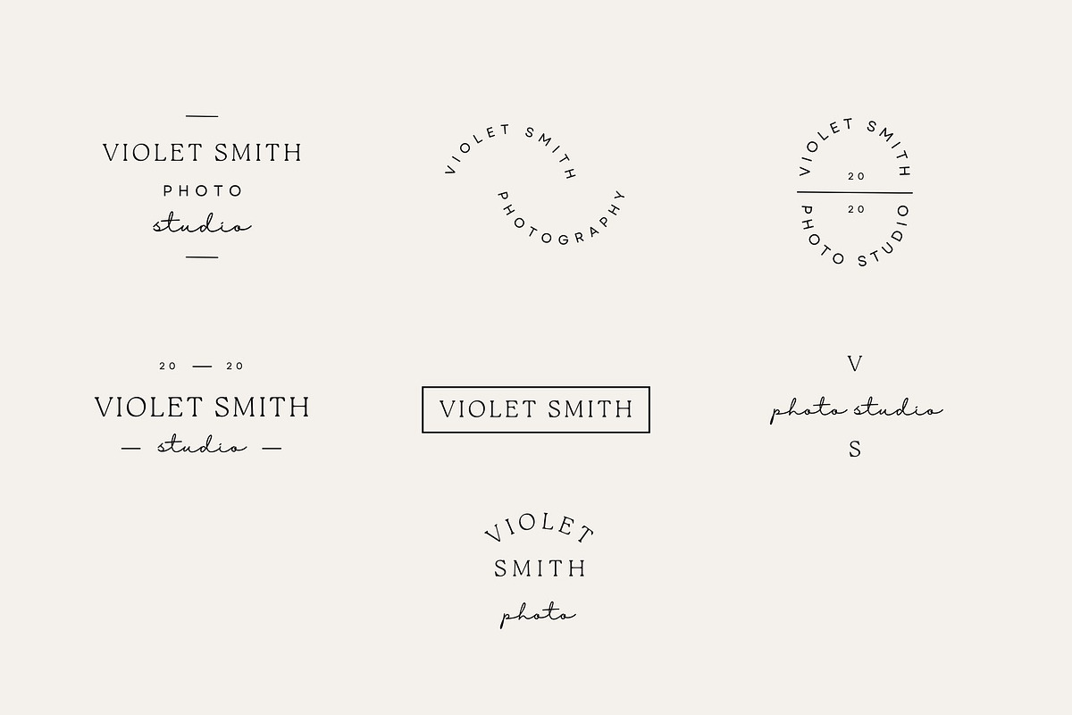 Modern Logo Templates For Canva, a Branding & Logo Template by Forth and Wild (Photo 2 of 13)