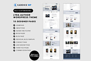 Author Website Template WordPress, a WordPress Template by StartBuildLaunch (Thumbnail 3 of 6)