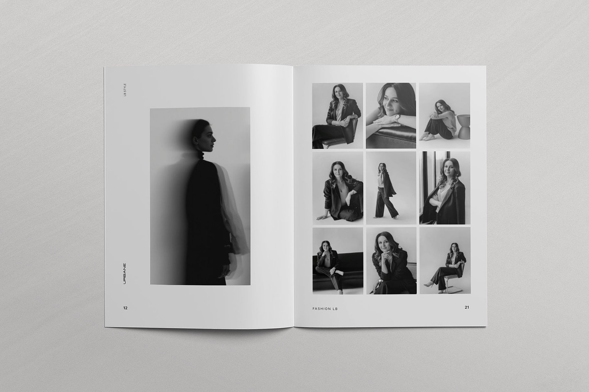 Minimal Fashion Look Book preview 7
