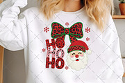 Christmas Crochet Santa Ho Ho Ho Png, an Illustration by Craft Nest (Thumbnail 3 of 5)