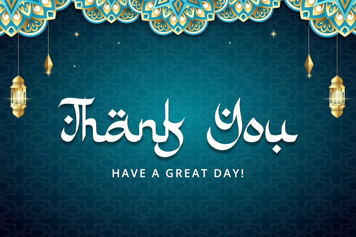 Miracle Ramadhan - Arabic Style Font, a Handwritten Font by Alpaprana (Photo 7 of 7)