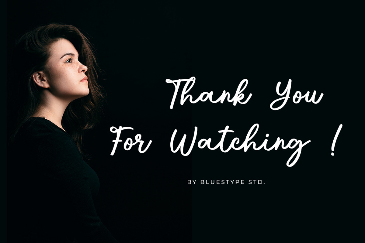 Radiant Signature - Handwritten Font, a Script Font by Bluestype Studio (Photo 10 of 10)