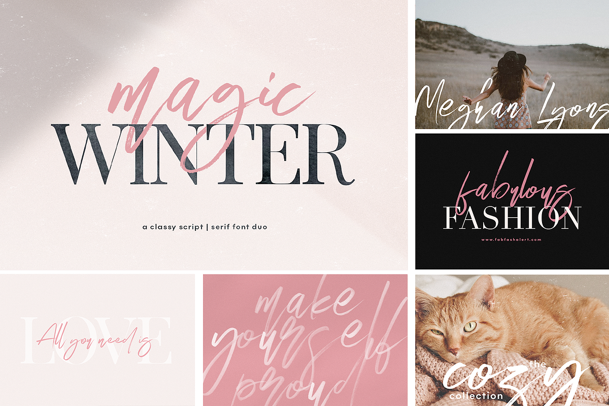 The Trendy Font BUNDLE, a Script Font by KA Designs (Photo 49 of 86)