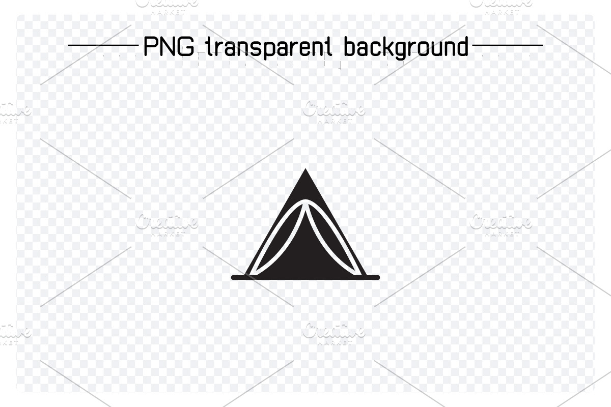 Canopy Dome Tent Icons Set, an Icon by Designfour (Photo 2 of 7)
