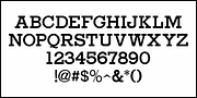 Structural Design JNL, a Slab Serif Font by Jeff Levine Fonts (Thumbnail 3 of 5)