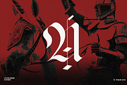 Lothar Reiner – Gothic Blackletter, a Blackletter Font by Inviline.co (Thumbnail 2 of 15)