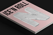 Clean Ice Font, a Font by Handmadefont (Thumbnail 3 of 9)