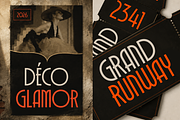 Astorisa - Art Deco Sans Serif Font, a Sans Serif Font by RagamKata (Thumbnail 6 of 10)