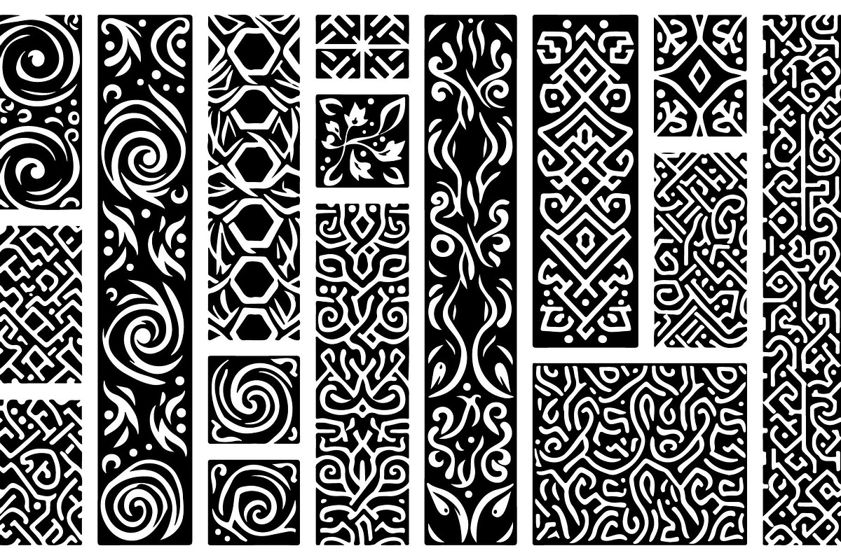 Elegant Laser Cut Panel Designs, an Object Graphic by jahid234 (Photo 11 of 13)