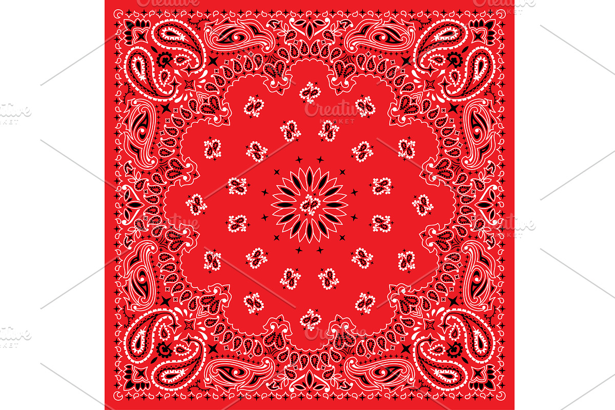 Colorful Bandana, an Illustration by Malchev