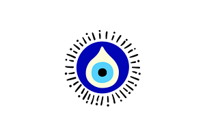 Greek Evil Eye Vector Set