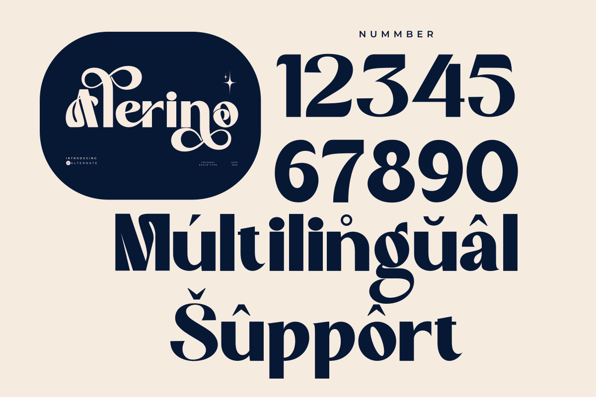 Alerino, a Sans Serif Font by zaaintype (Photo 11 of 11)