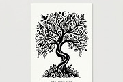 Elegant dream tree silhouette design, a Healthcare Illustration by Amazin_art (Thumbnail 14 of 43)