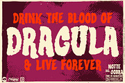 Notte del Cobra - Grindhouse Font, a Sans Serif Font by Remedy667 (Thumbnail 7 of 9)