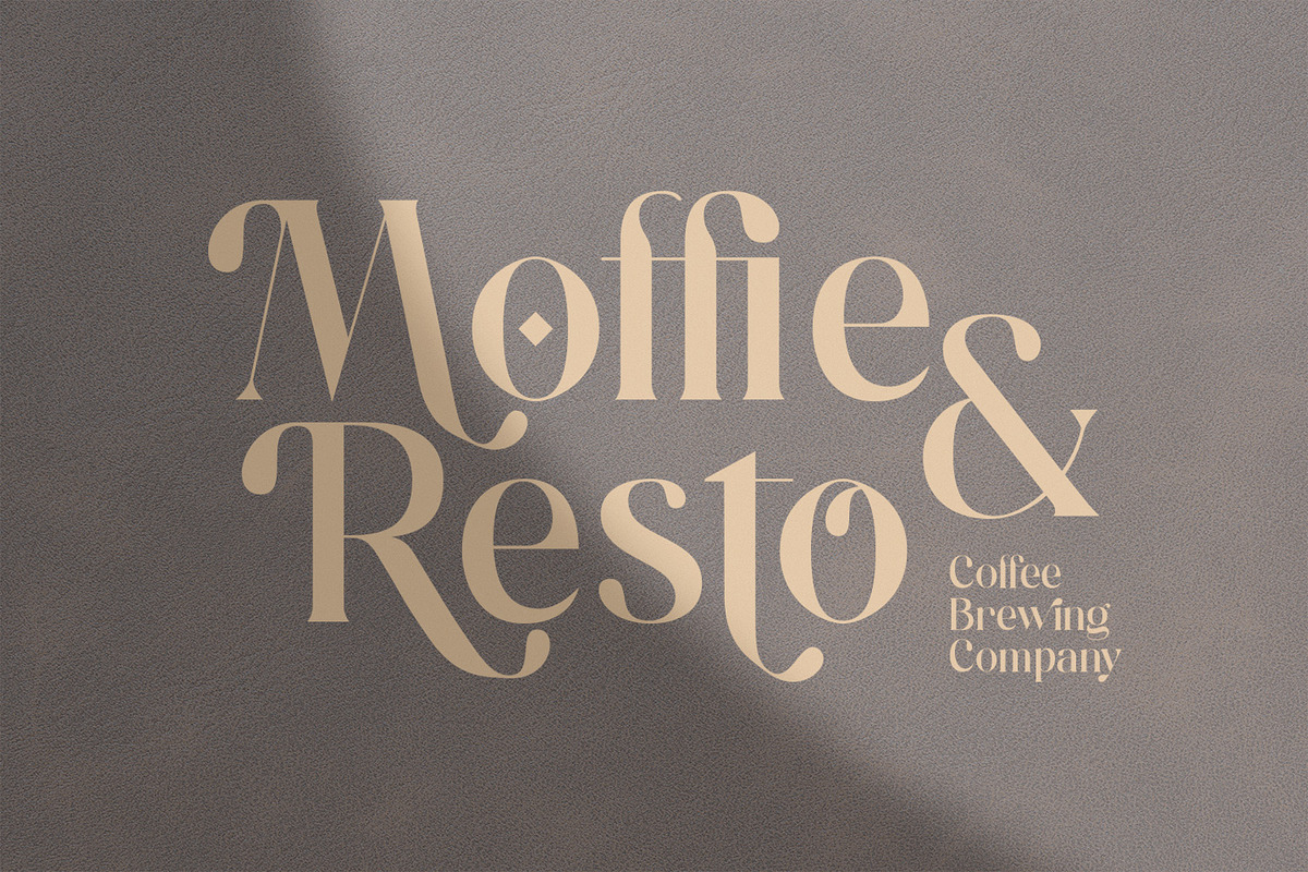 Hugolers Stylish Modern, a Serif Font by Typetemp Studio (Photo 17 of 21)