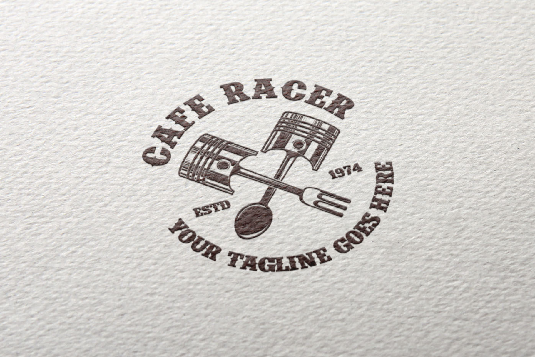 Cafe Racer Logo, a Branding & Logo Template by REDVY CREATIVE