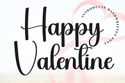 Happy Valetine | Script Font, a Handwritten Font by Scratchones (Thumbnail 1 of 8)