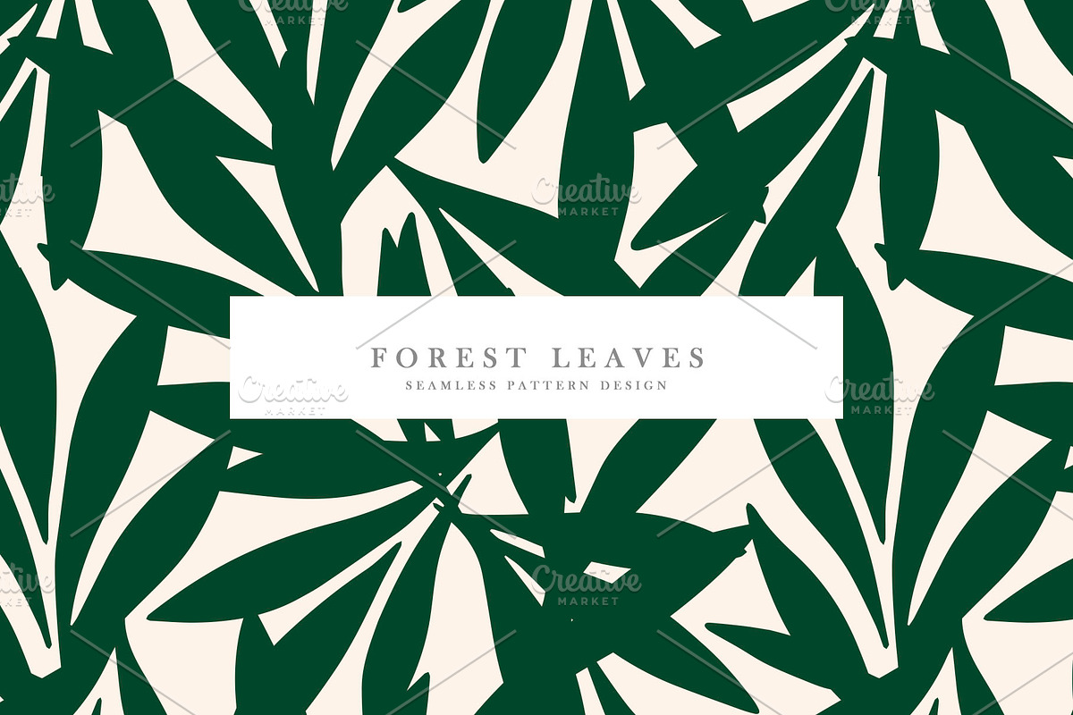 Forest Leaves, a Pattern Graphic by Nadezda (Photo 1 of 5)