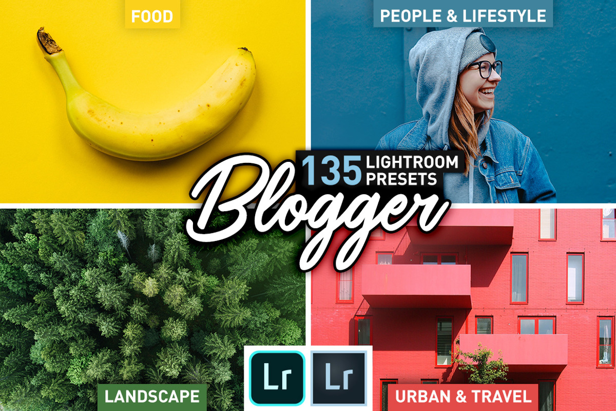 Blogger Bundle 135 Lightroom Presets, an Action Add-On by PhotoMarket (Photo 1 of 94)