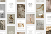 Neutral Social Media Canva Templates, a Social Media Template by DESIGN BY nube (Thumbnail 1 of 10)
