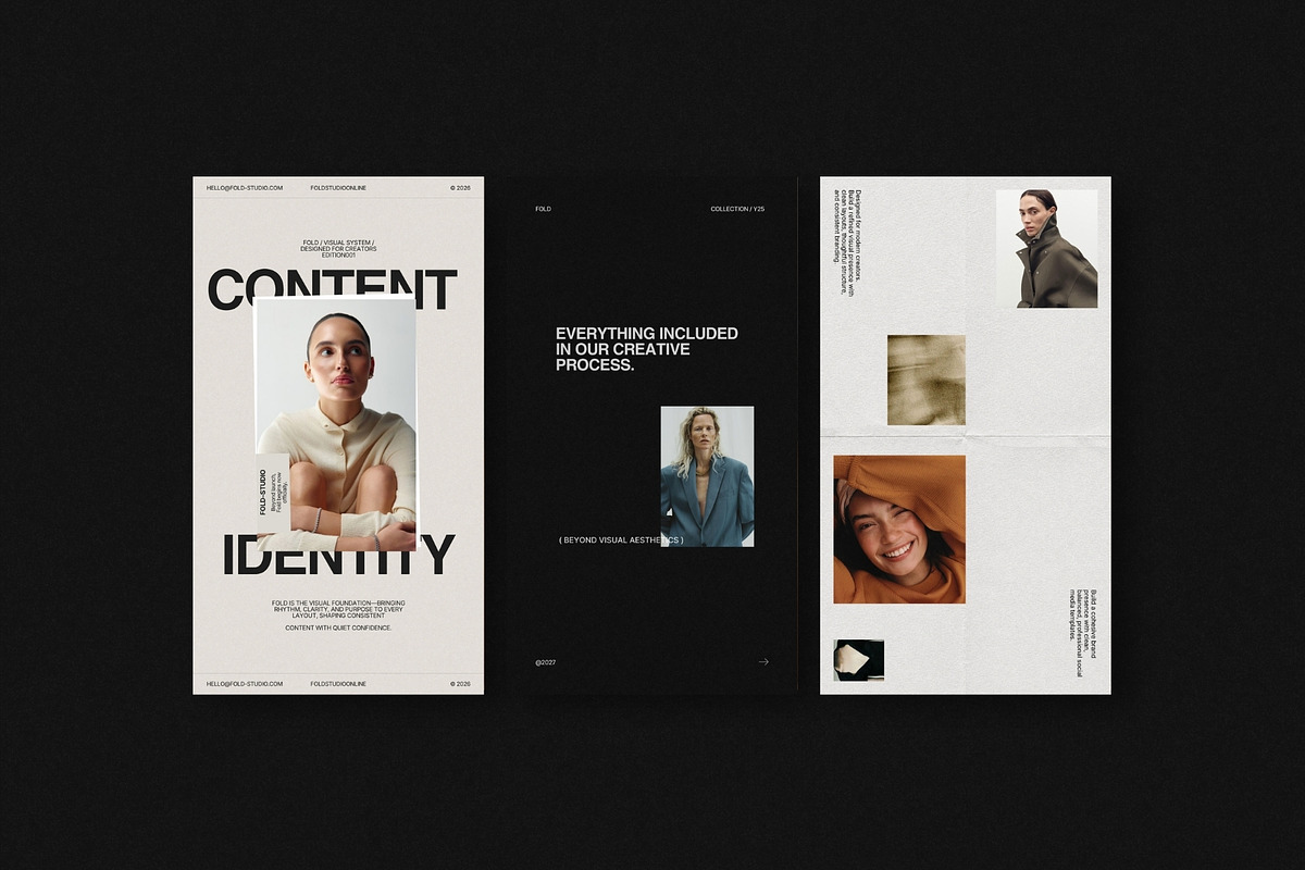 FOLD | Instagram Template (I), a Social Media Template by Pixel Grid (Photo 6 of 10)