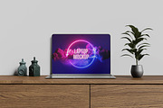 Laptop Mockup, a Wearable Device Mockup by MrLetters (Thumbnail 2 of 5)