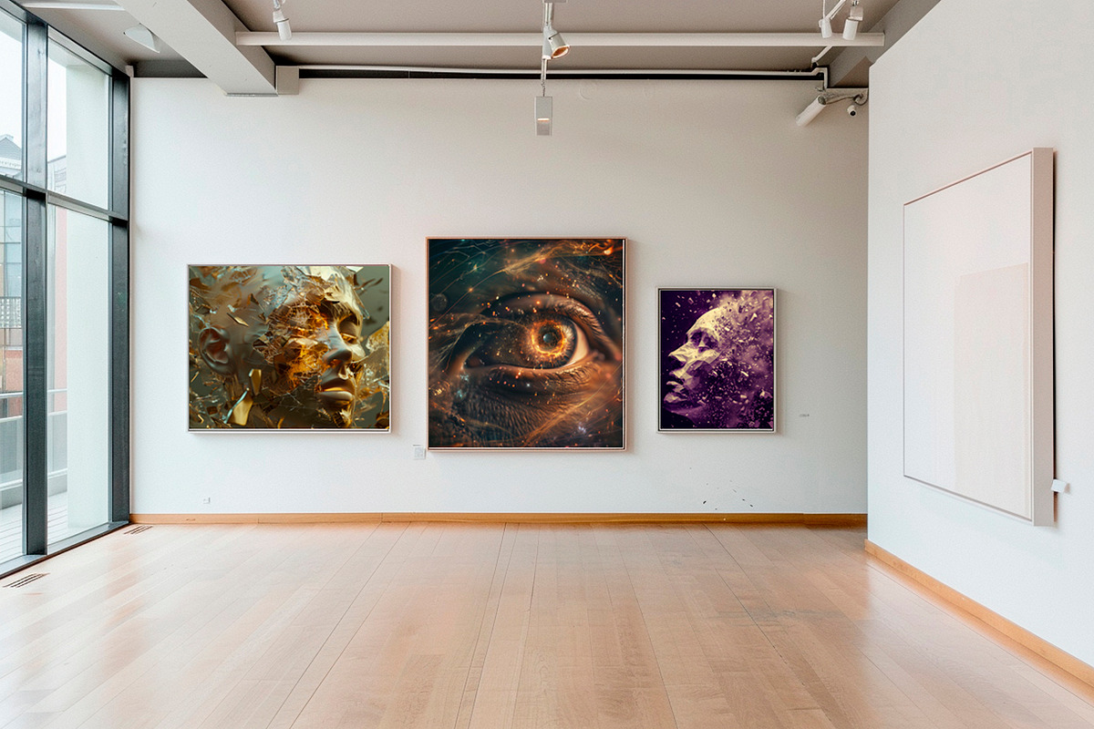 Eternal Figures: Abstract Portraits, a Decorative Illustration by Vika_Softlife (Photo 5 of 5)