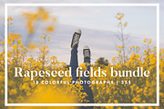 Rapeseed fields photo bundle, a Nature Photo by Mukuko Studio (Thumbnail 1 of 5)