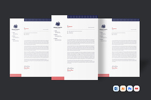 Political Election Letterhead, a Resume Template by iDoodle Studio