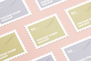Postage Stamp Mockup 2, a Product Mockup by WebAndCat (Thumbnail 12 of 20)
