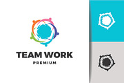 Teamwork Logo for Business Identity, a Branding & Logo Template by mesuka (Thumbnail 2 of 2)