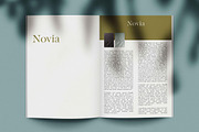 Novia Photo Magazine Mock-Up, a Print Template by Eugene Tantsurin (Thumbnail 11 of 14)