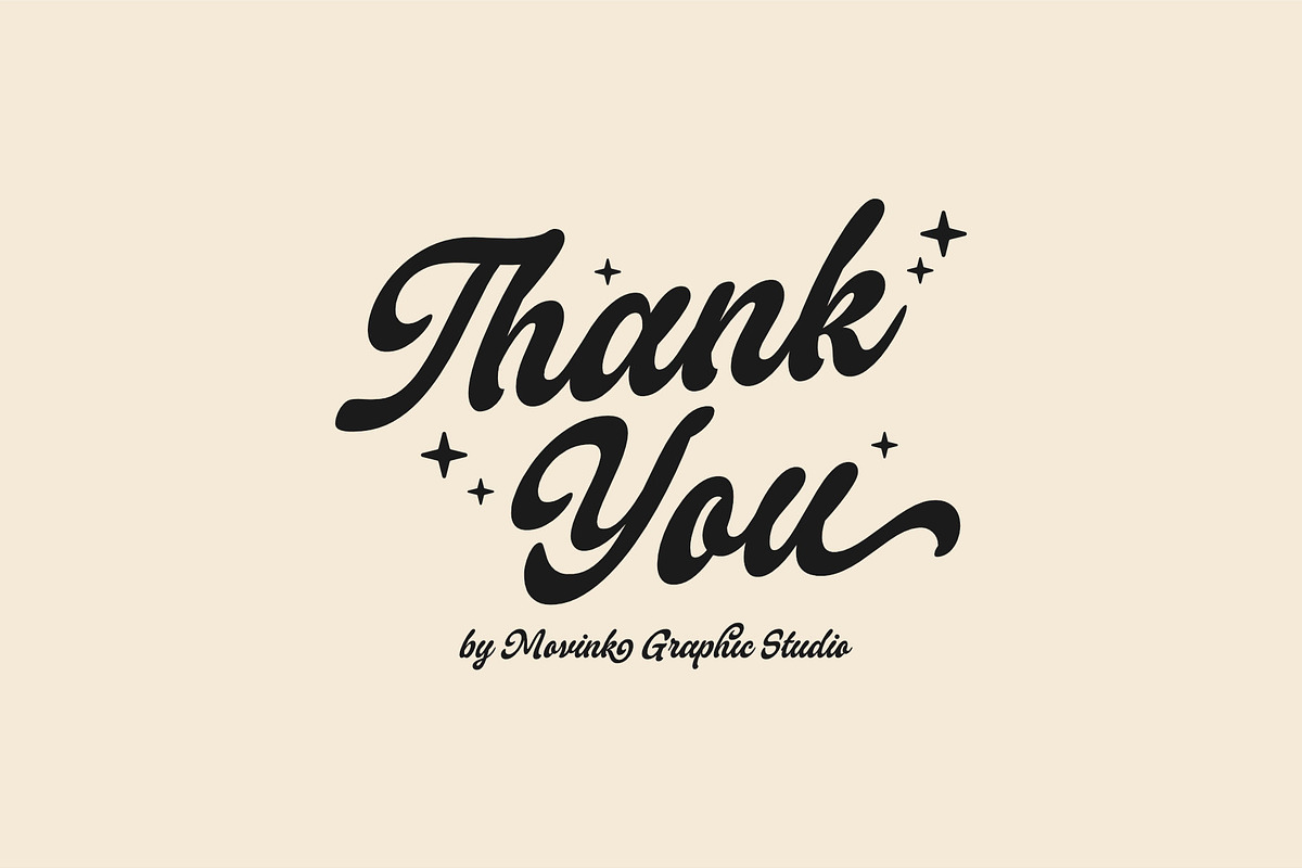 Wanderline – Vintage Script Font, a Font by MovinkGraphicStudio (Photo 6 of 6)