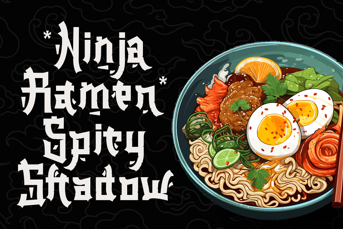 Miyukatsu - Oriental Japanese Font, a Font by TypeClassHeroes (Photo 12 of 15)