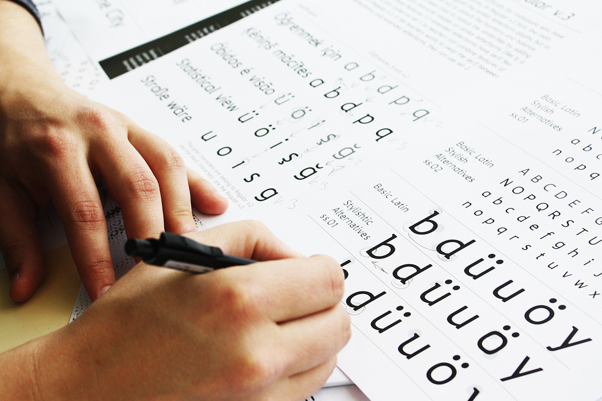 Accessible Font Version 3 preview 6
