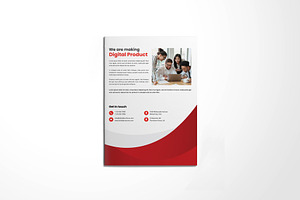 Business Brochure Bifold Template V3