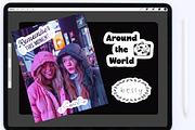 Procreate Brushes Quotes/Stickers, a Brush Add-On by Li Zamperini (Thumbnail 4 of 4)